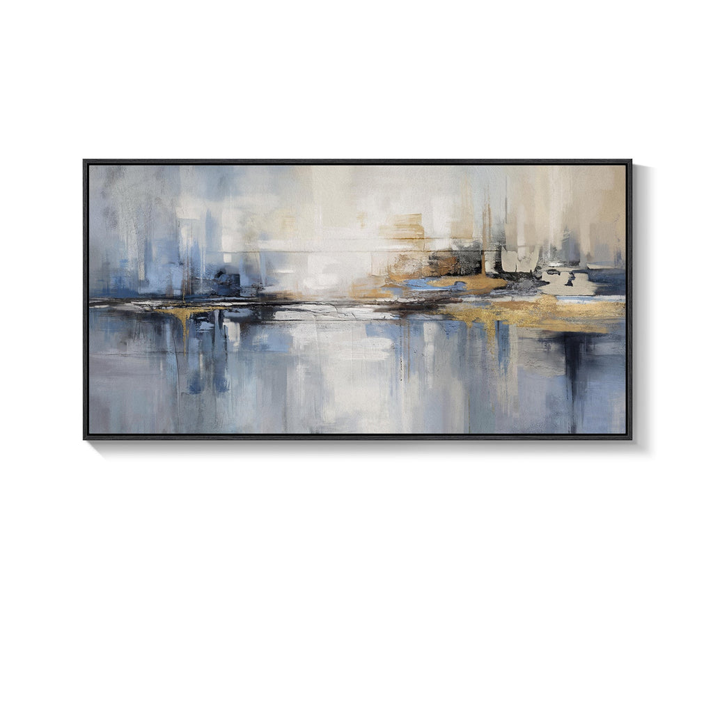 Azure Abstract Wall Art