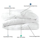 Sutton Oversized King Down Alternative Comforter