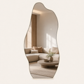 Asymmetrical Full-Length LED Wall Mirror