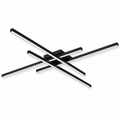 Modern Geometric Linear LED Flush Mount Ceiling Light