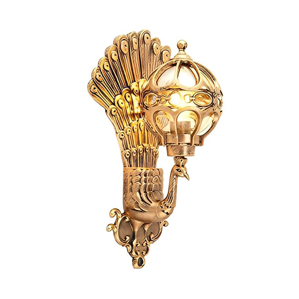 Ines Peacock Wall Light