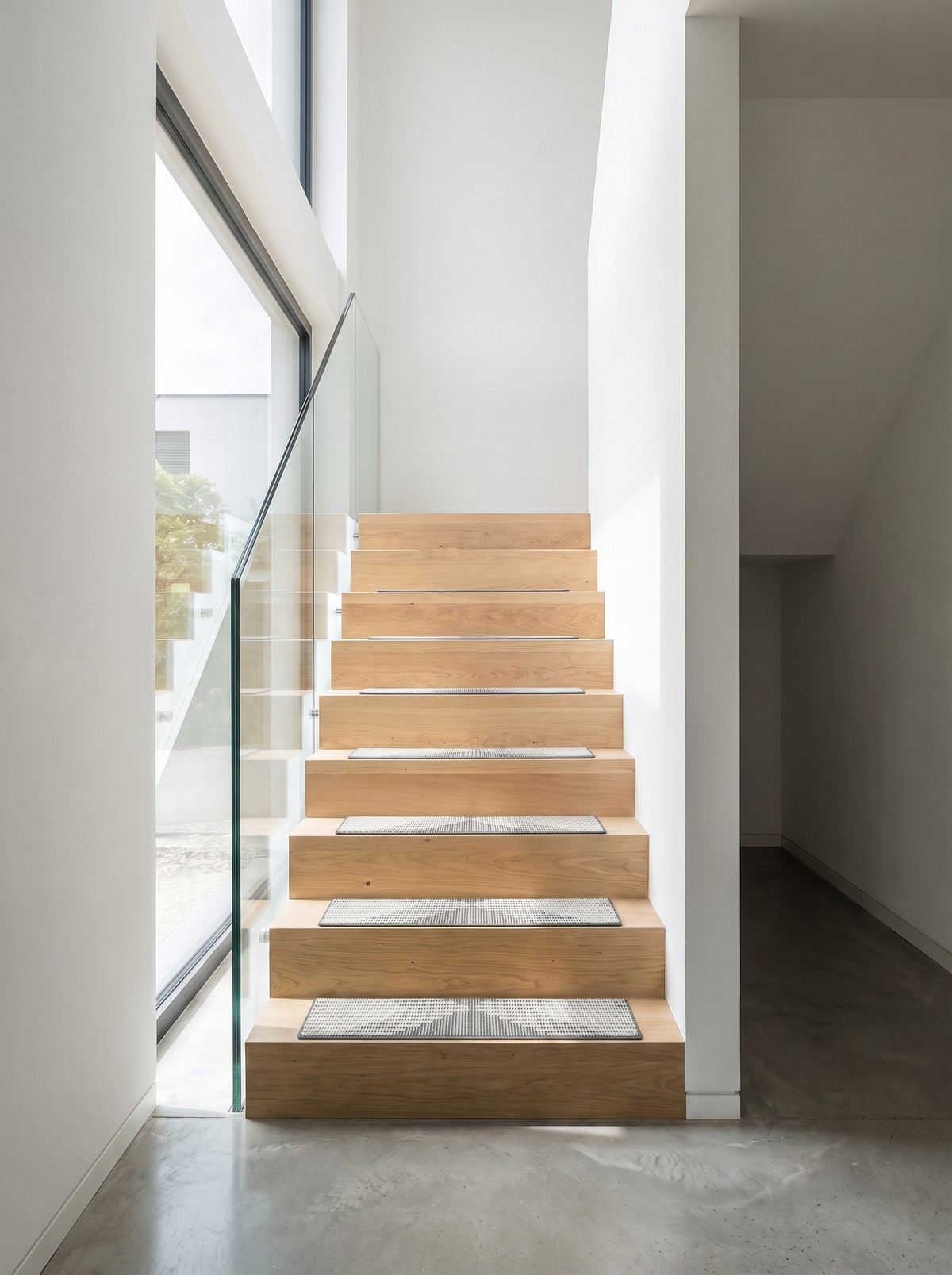 Textured Stair Treads Gray after with product