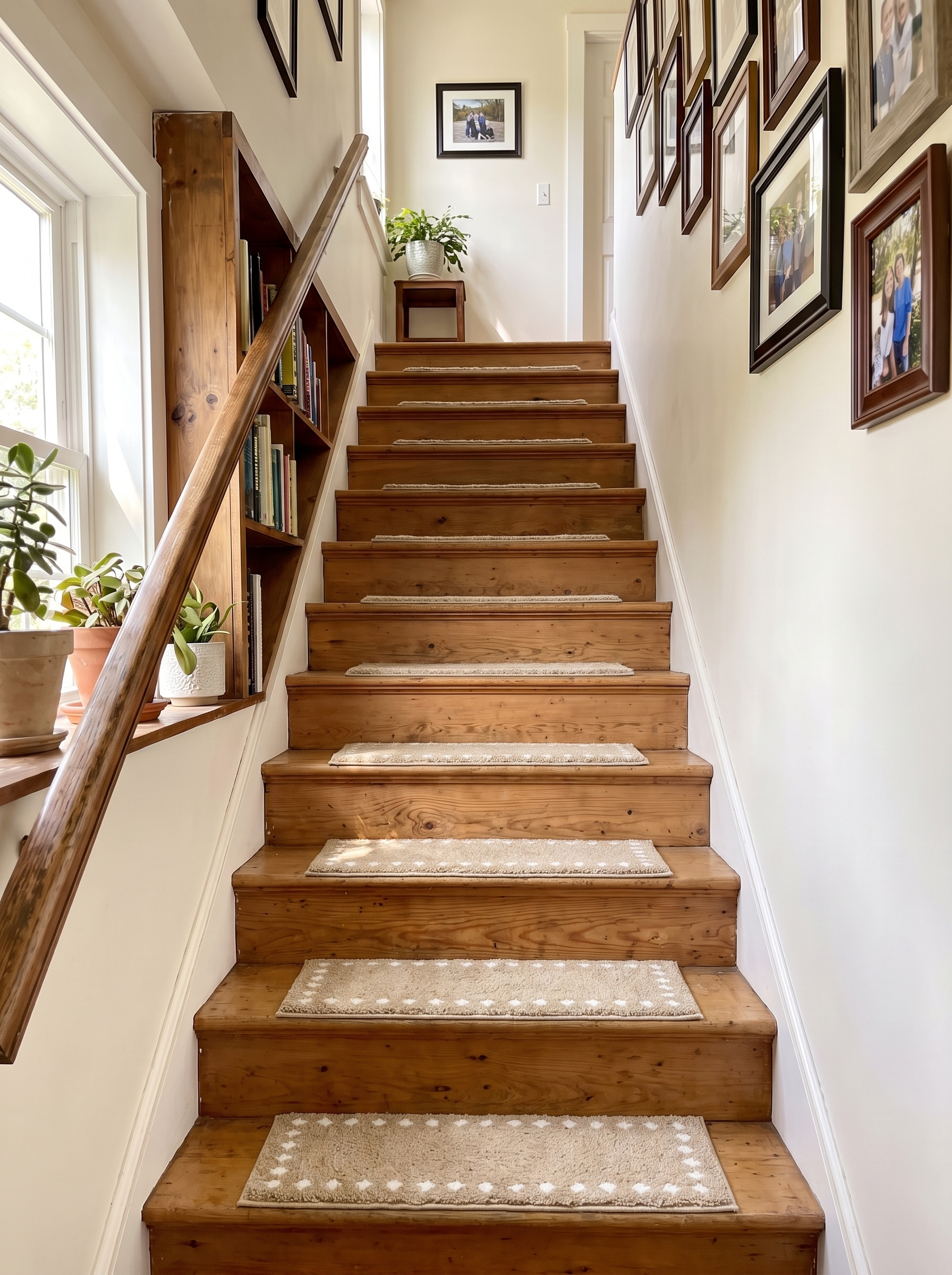 CloudSoft Stair Treads Beige after with product