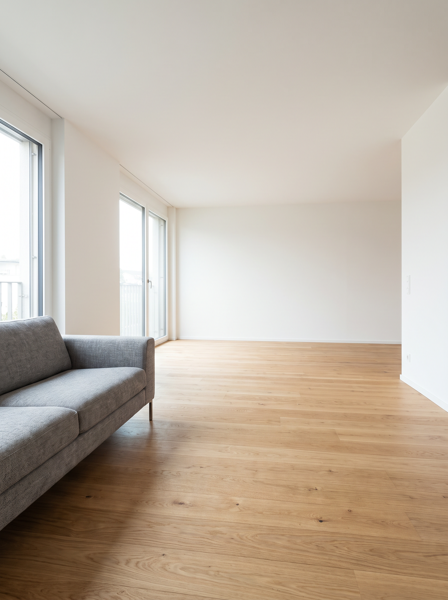 Maru Oval Coffee Table before scene