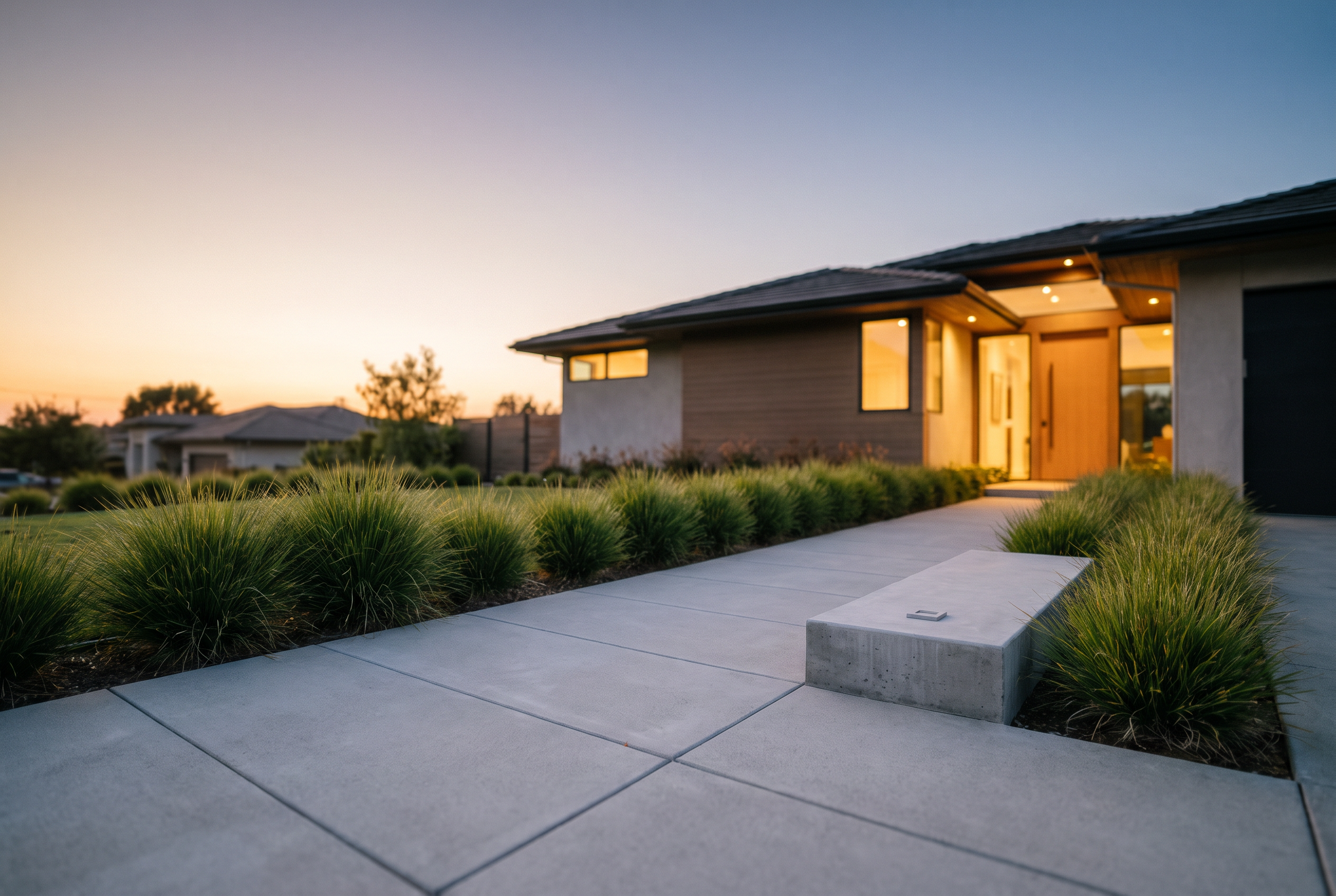 slider1|Sandblasted Metal Box Outdoor Light