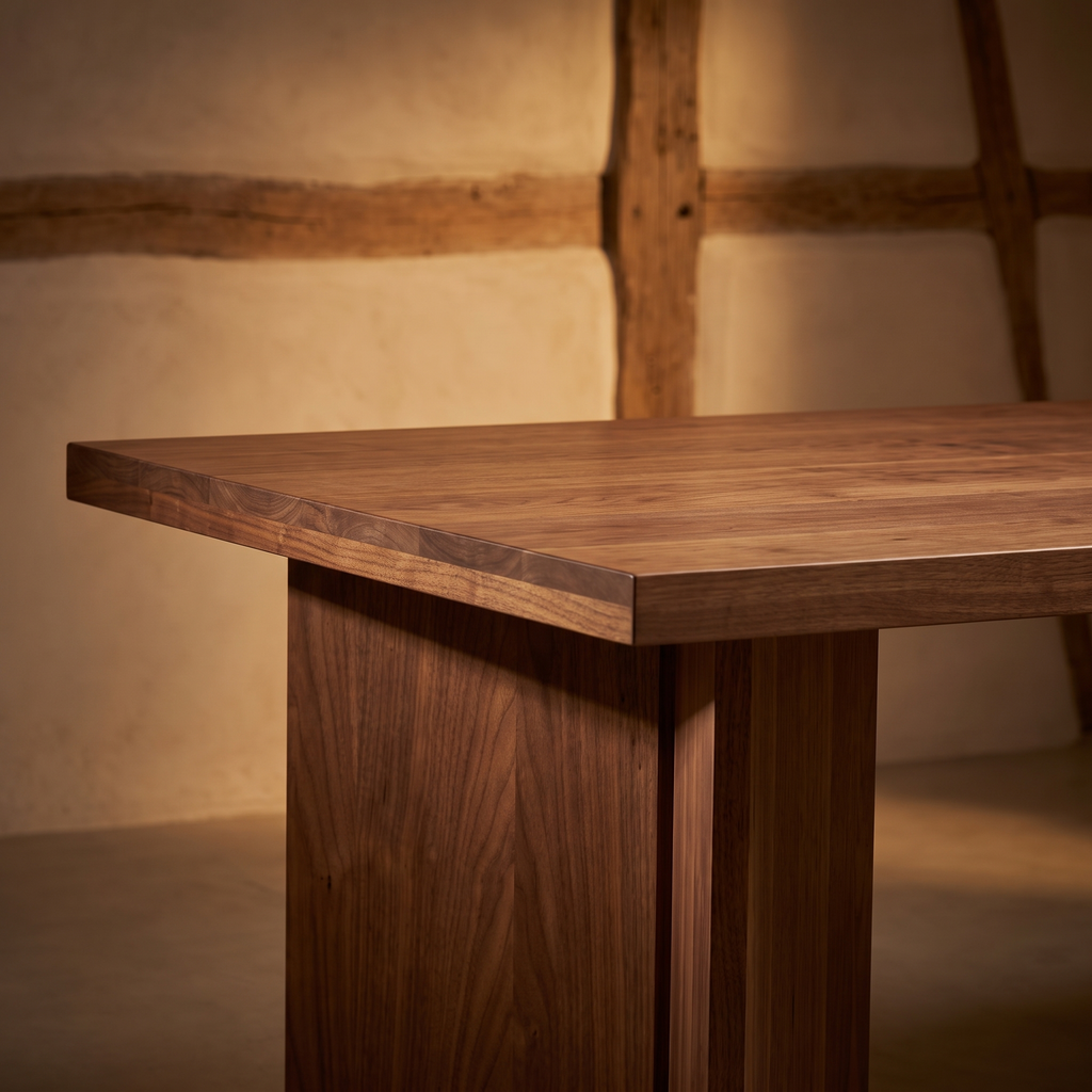 63 inch Farmhouse Executive Desk, Large Tabletop - ultra luxury detail