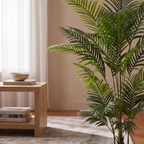 Adcock Artificial Palm Trees Set of 2 luxury lifestyle detail vignette