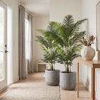 Adcock Artificial Palm Trees Set of 2 luxury lifestyle entryway