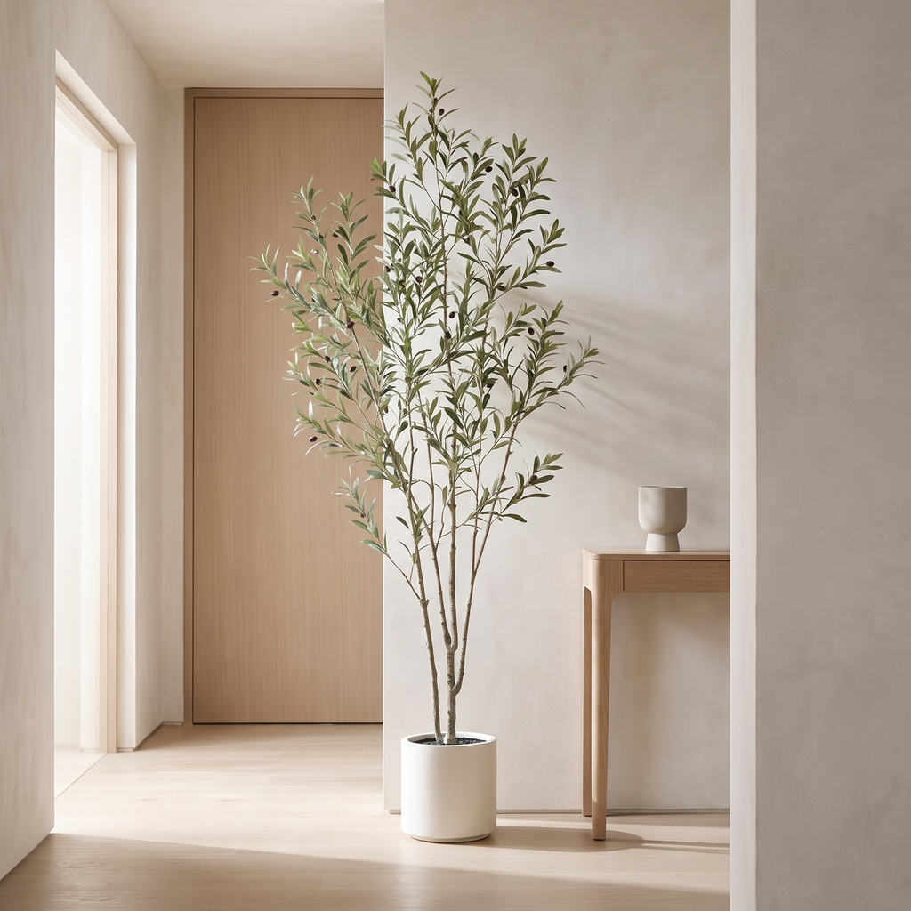 Altman Artificial Olive Tree luxury lifestyle entryway
