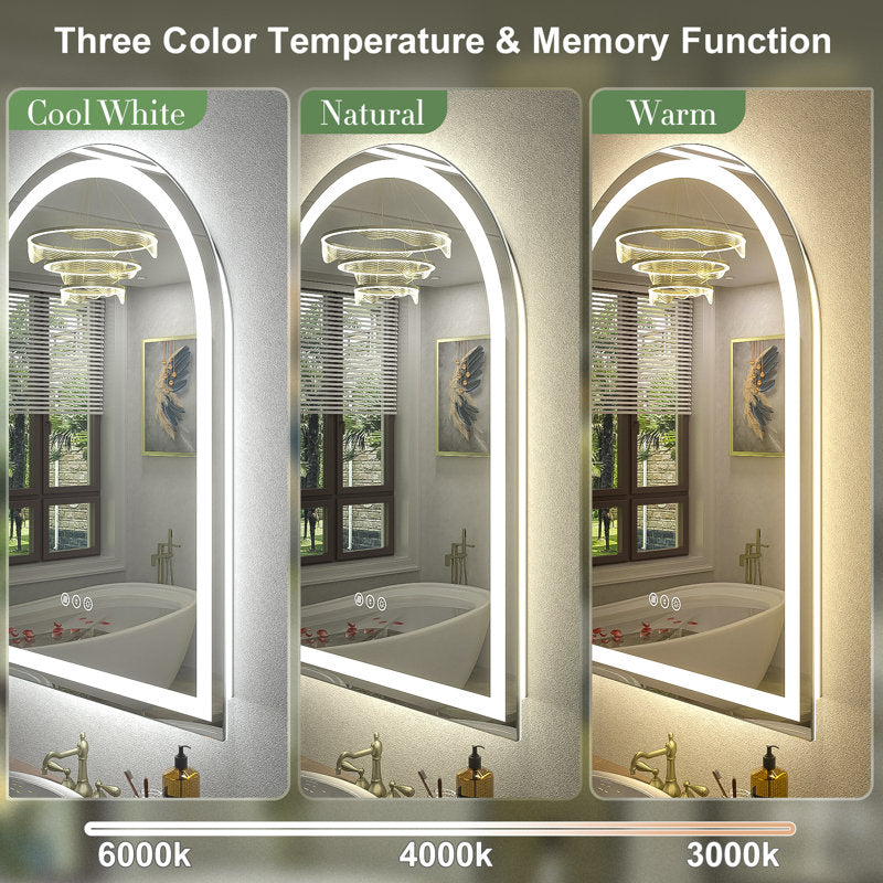 Iyra Arched LED Mirror