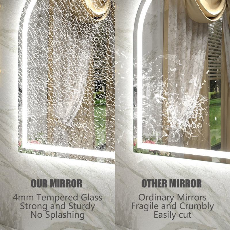 Iyra Arched LED Mirror