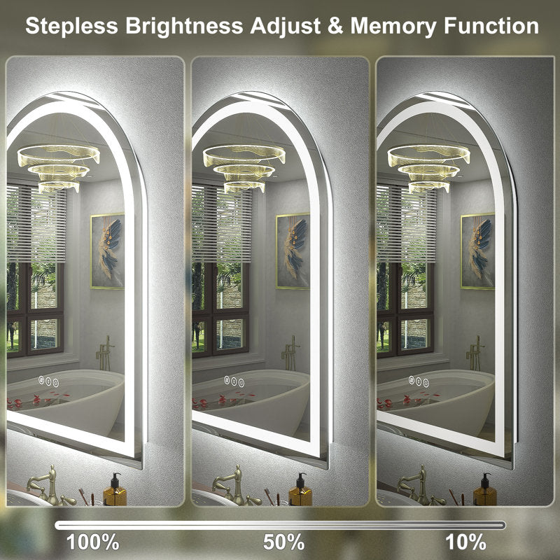 Iyra Arched LED Mirror