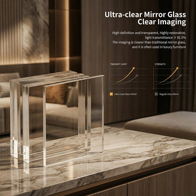 Asymmetrical Full-Length LED Wall Mirror