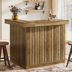L-Shaped 4-Tier Corner Liquor Bar Table