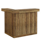 L-Shaped 4-Tier Corner Liquor Bar Table