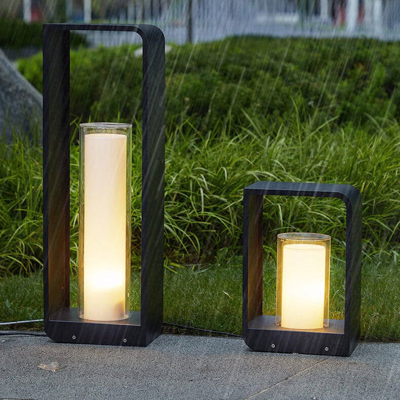 Square Aluminum Landscape Light