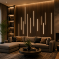 LED Adhesive Light Strip for Slat Wood Panel