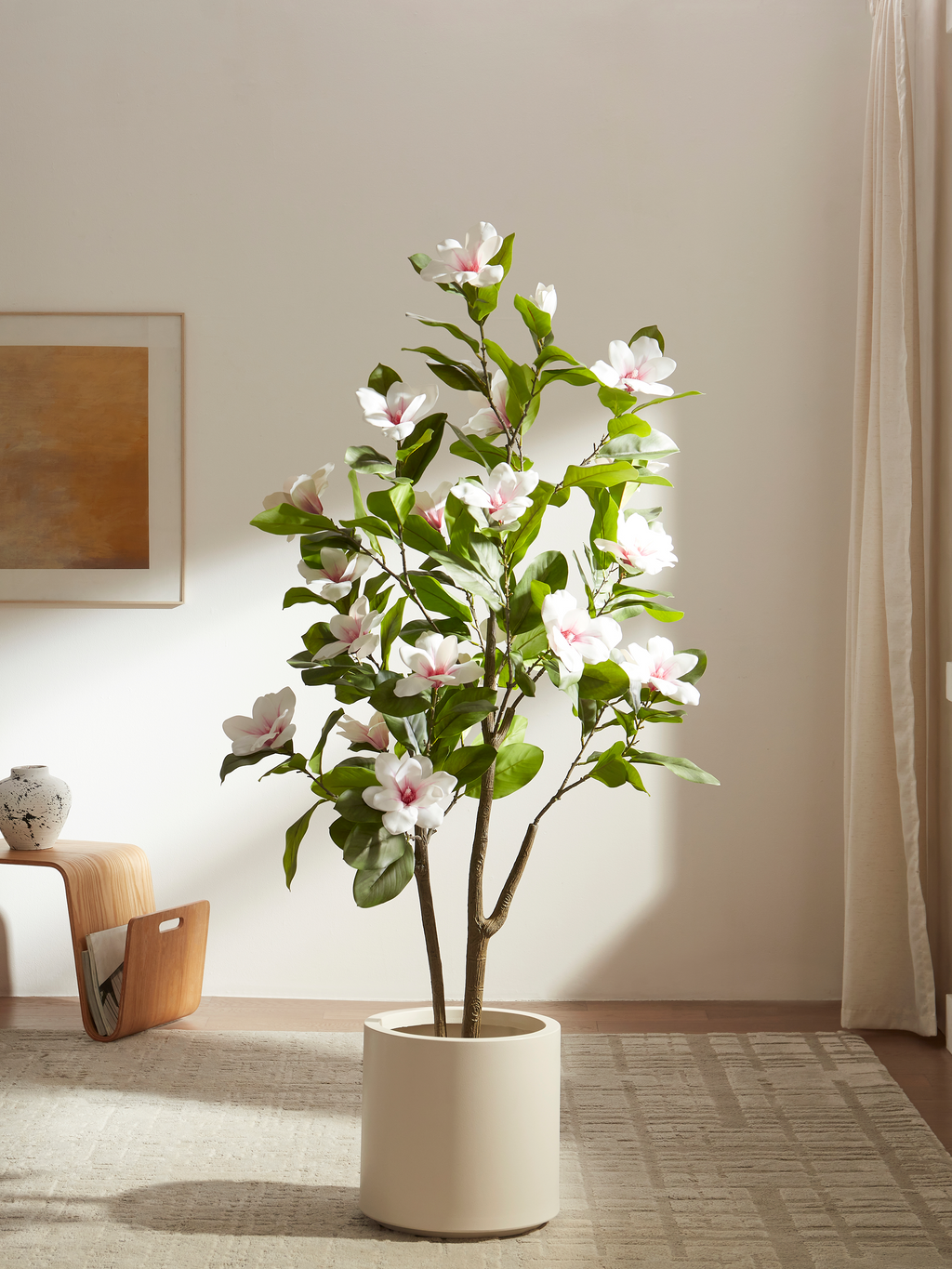 Elegant Magnolia Tree for Dining Rooms with Lush Leaves