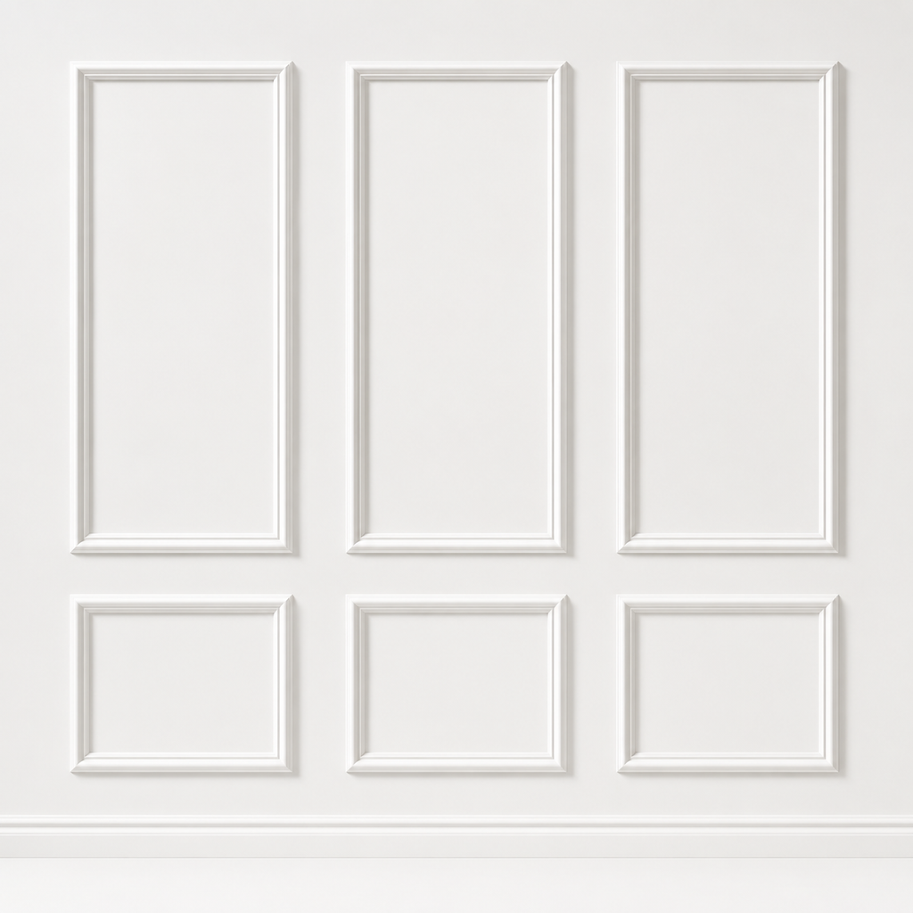 Peel and Stick Pre Cut Adhesive Wall Molding Kit