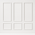 Peel and Stick Pre Cut Adhesive Wall Molding Kit