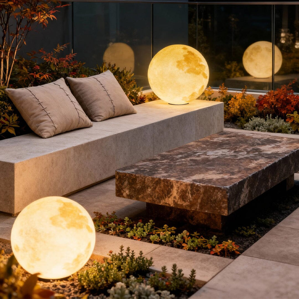 Enya Moon Stone Pillar Light