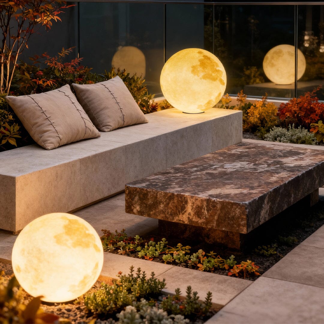 Enya Moon Stone Pillar Light