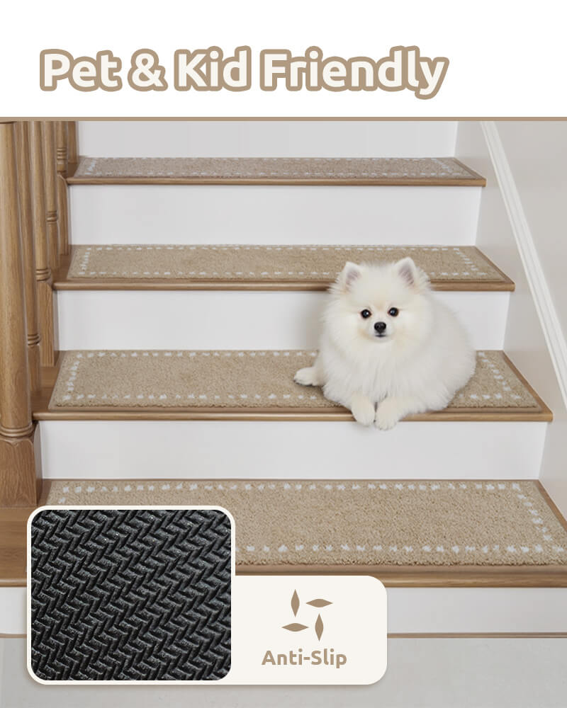 Ravellora CloudSoft Stair Treads - Beige