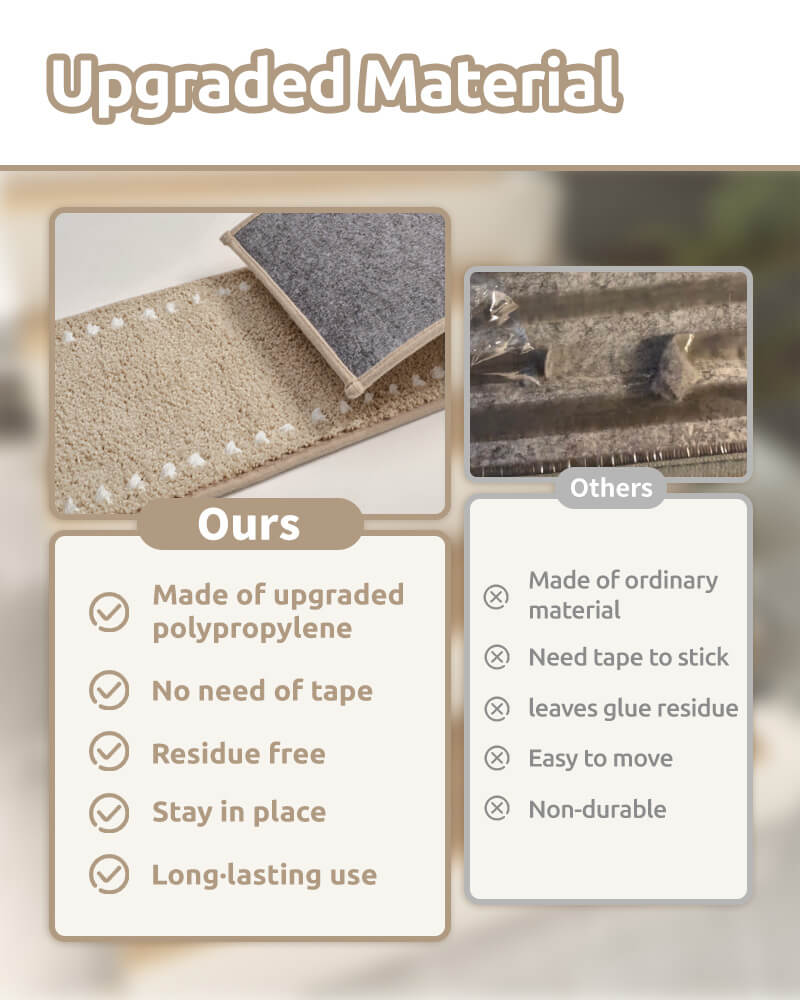 Ravellora CloudSoft Stair Treads - Beige