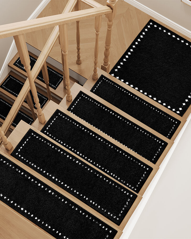 Ravellora CloudSoft Stair Treads - Black