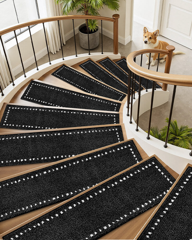 Ravellora CloudSoft Stair Treads - Black