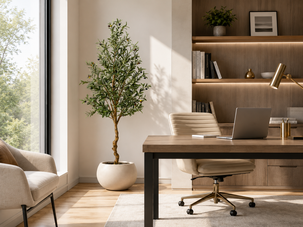 6ft Artificial Olive Tree