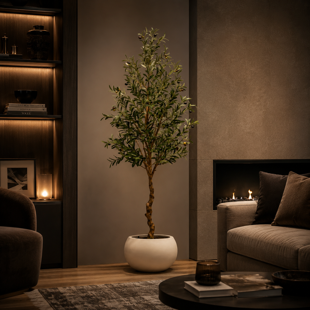 6ft Artificial Olive Tree