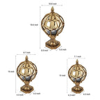 Halia Globe Pillar Light