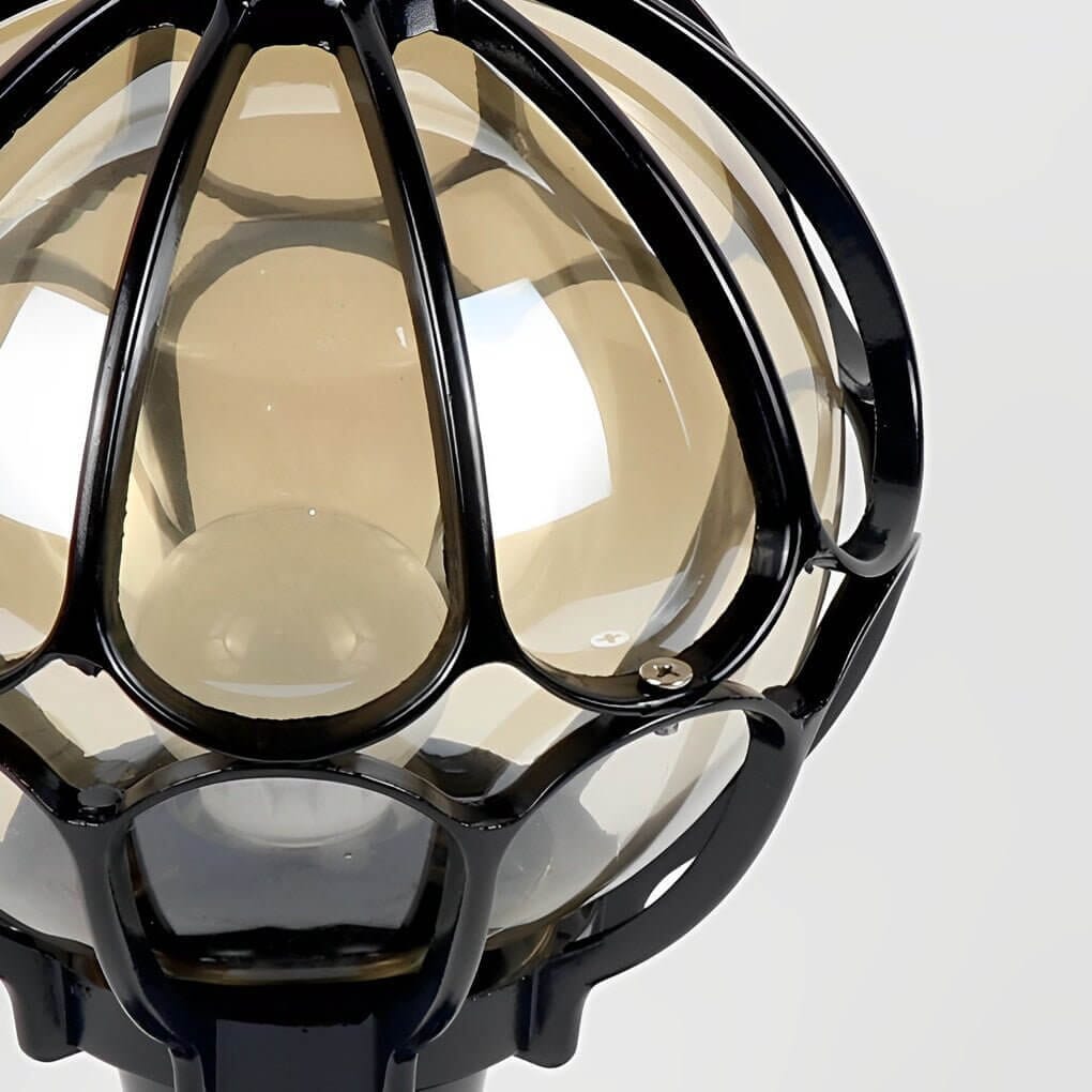Halia Globe Pillar Light