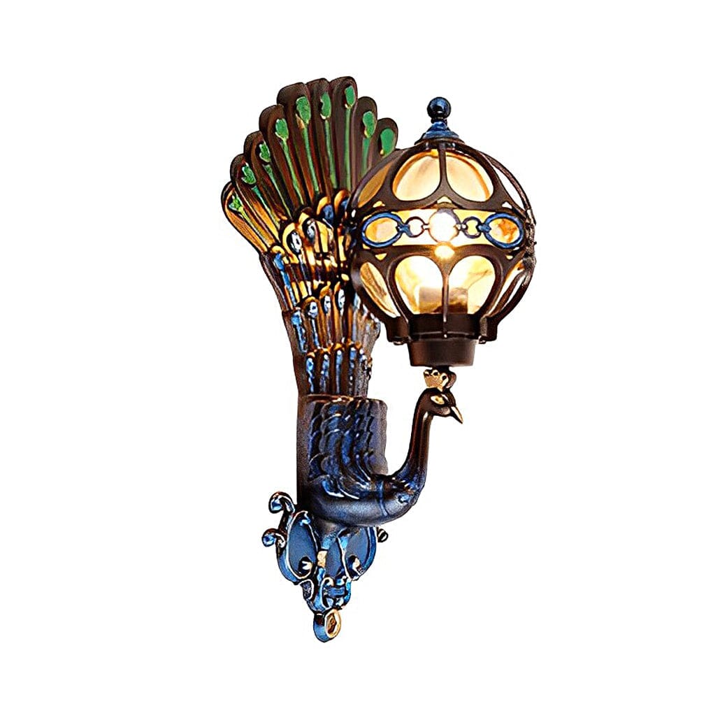 Ines Peacock Wall Light