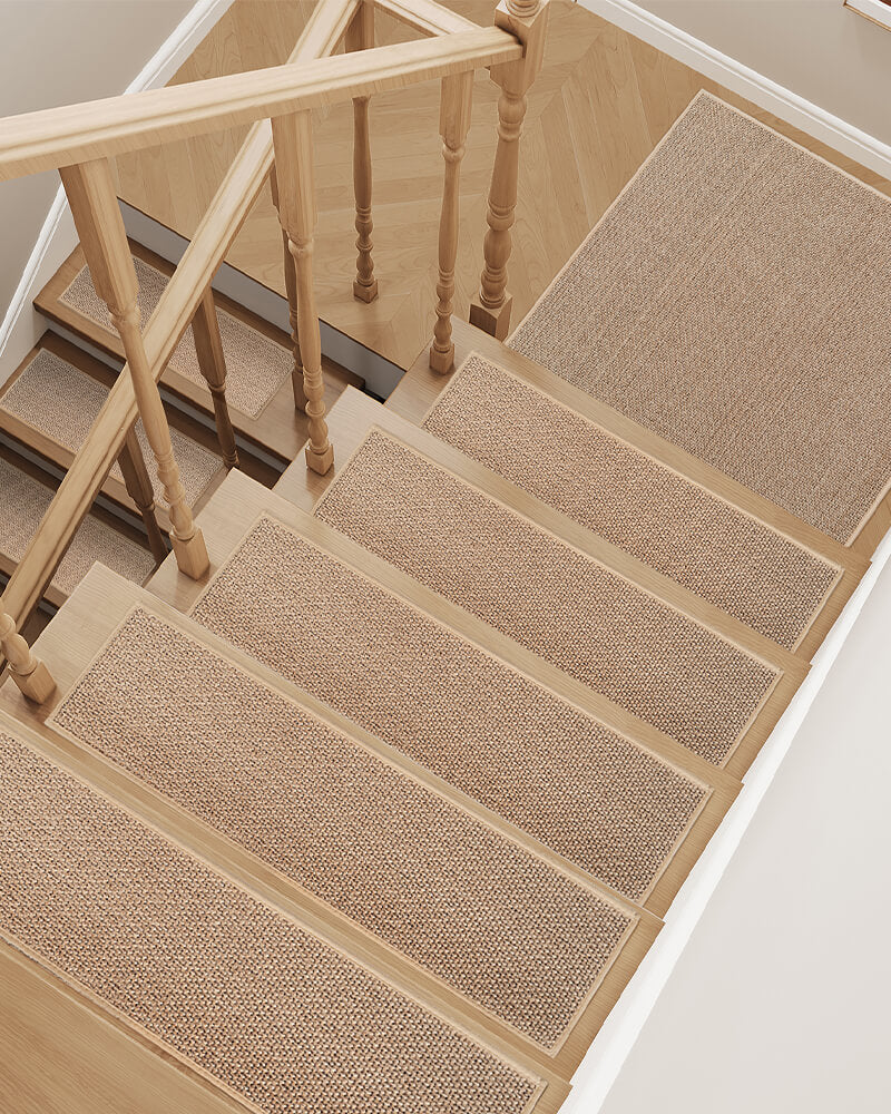 Ravellora Woven Stair Treads - Beige