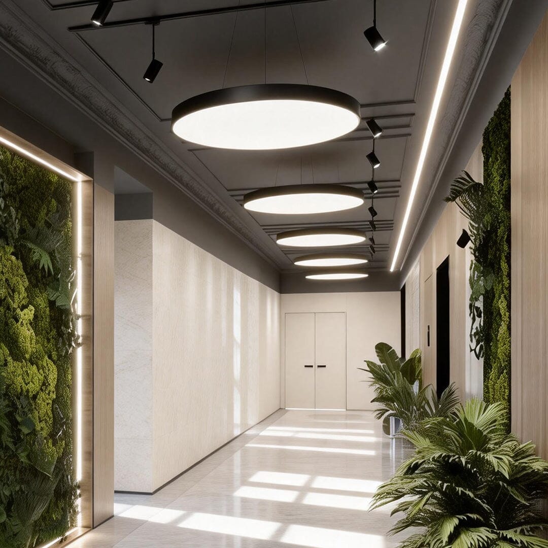 Gia Round LED Pendant Light