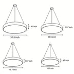 Gia Round LED Pendant Light