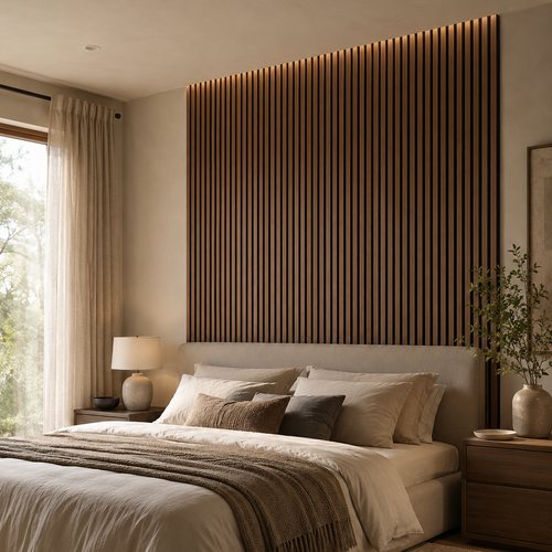 Luxury Acoustic Slat Wood Wall Panels