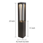 Aelia LED Bollard Garden Light