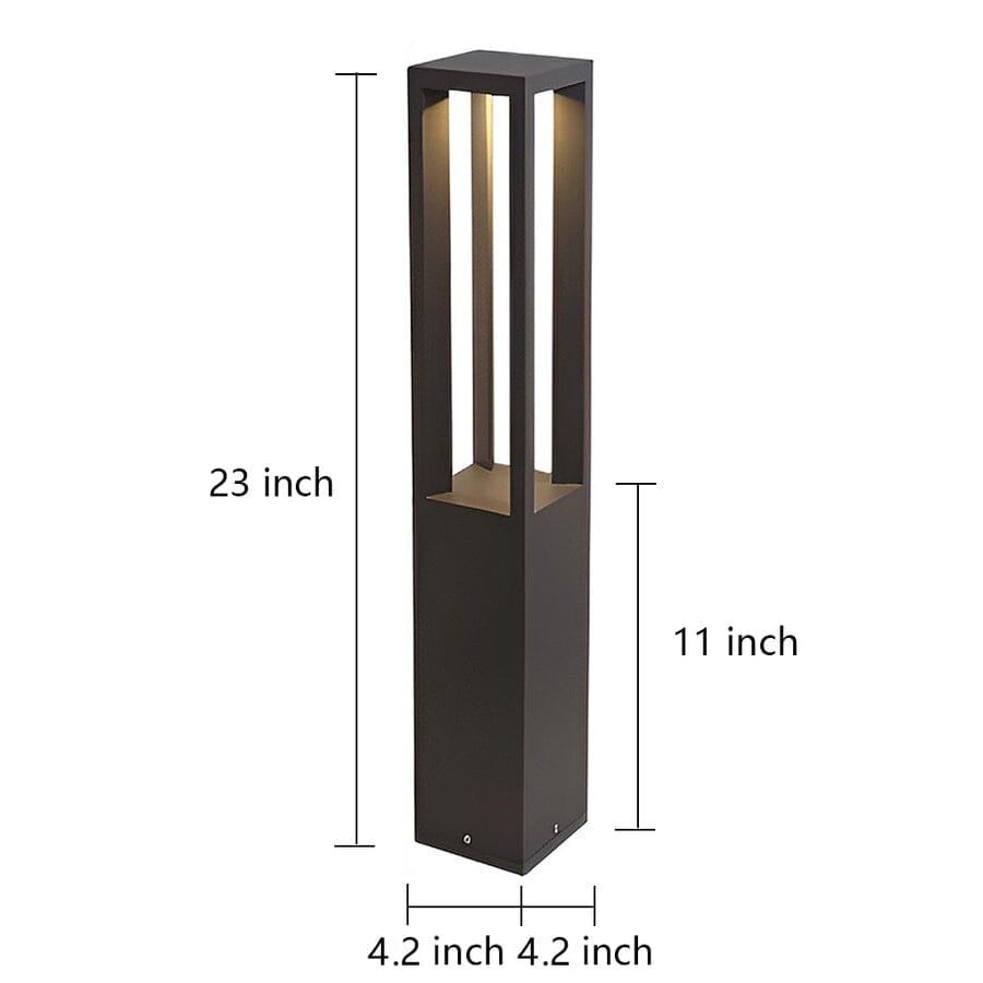 Aelia LED Bollard Garden Light