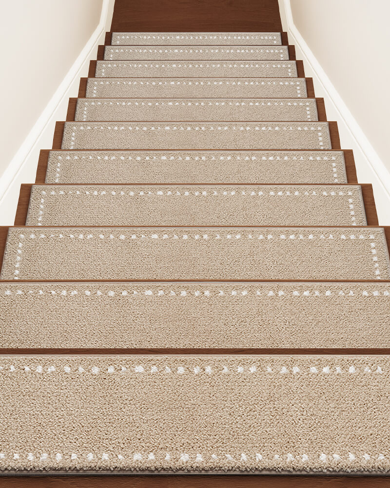 Ravellora CloudSoft Stair Treads - Beige
