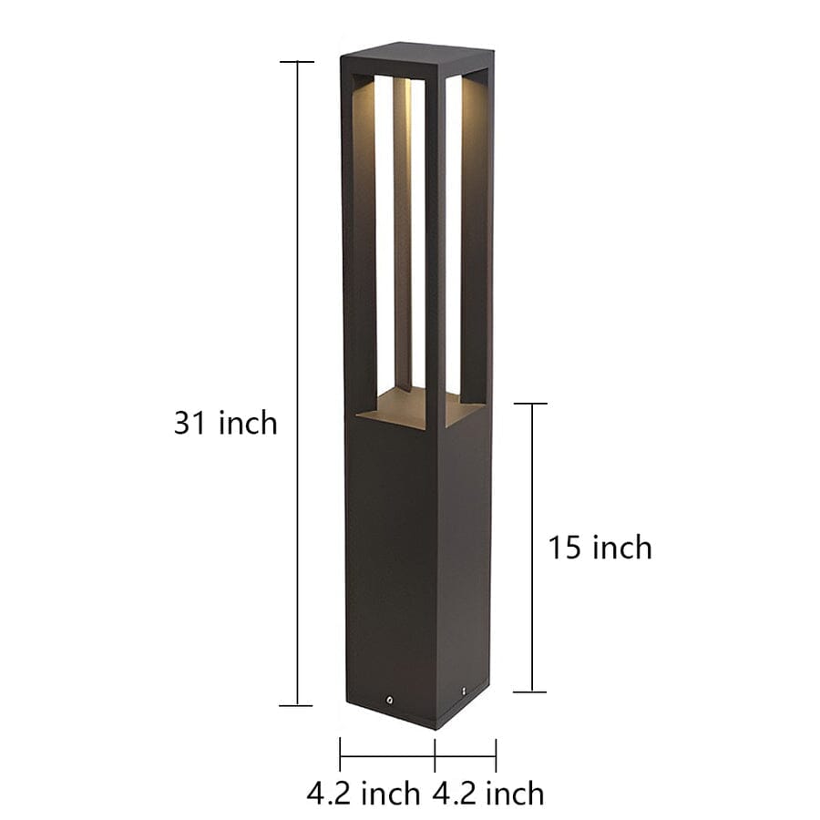 Aelia LED Bollard Garden Light