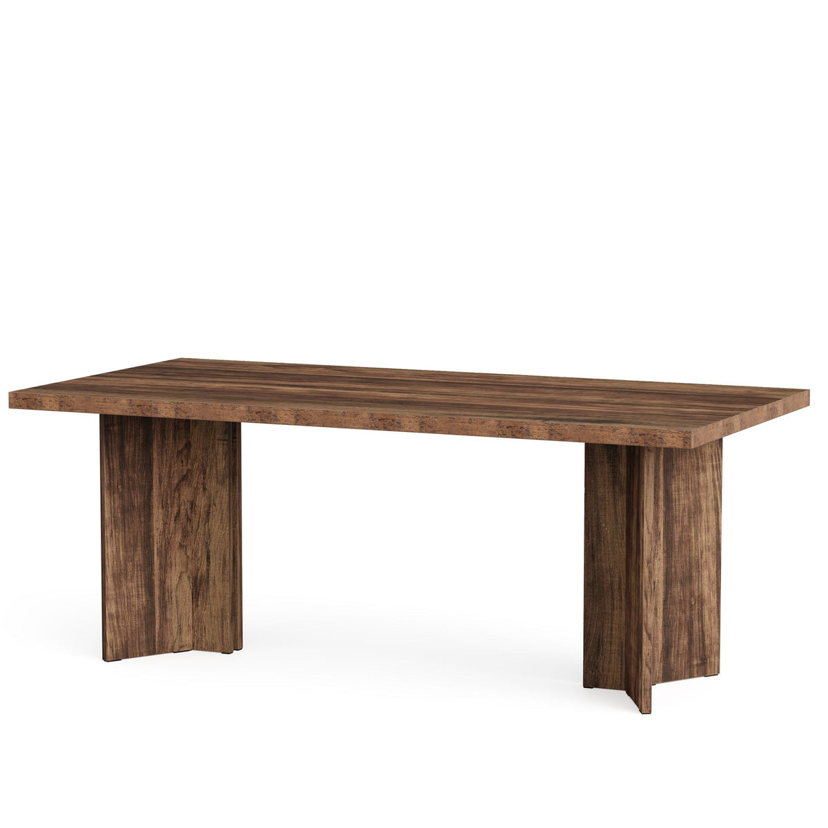 63" Farmhouse Executive Desk, Large Tabletop