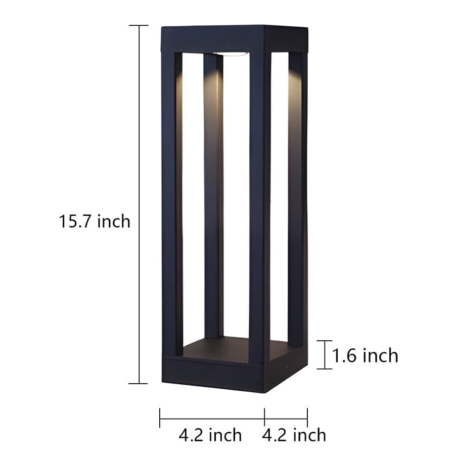 Aelia LED Bollard Garden Light