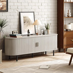 Marlow 63in Sliding Flutted Door TV Stand